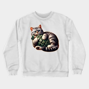 Cat and Grenade Crewneck Sweatshirt